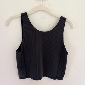Ribbed Softstreme Cropped Tank Top Lululemon Athletica